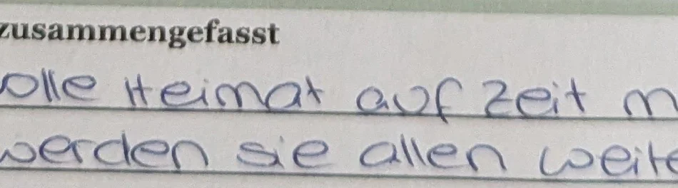 Zitat einer Bewertung eines Gastes durch unseren Fragenbogen bei der Abreise